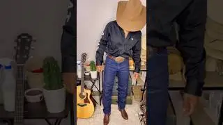 Как самостоятельно накрахмалить джинсы и получить аккуратные складки #вестерн #ковбой #стиль #мод...