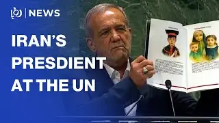 Masoud Pezeshkian addresses the 80th UN General Assembly