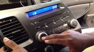 Colocando módulo/adaptador rca no radio original new civic exs
