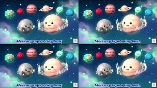 First Planet Fun: Mercury 🌠 | PuffiTunes |Gamavision Csupo Effects 