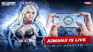 I Spent 30 Days RANK PUSHING in BGMI with HANDCAM 😱 #live #shortslive