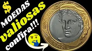 💫 MOEDA COBI&Ccedil;ADA DE 1 REAL 2013 PROCURADA POR COLECIONADORES E VALIOSA NA NUMISM&Aacute;TICA /MOEDA RARA