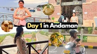 Day 1 in Andaman 😍| First Time Exploring Paradise Islands! 🏝 #andamanvlog #andaman #andamantrip 