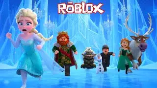 Королева Эльза против принца Ханса в Roblox (Frozen2 RP Adventure)