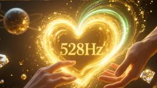 528Hz Healing Frequency | DNA Repair, Heart Energy & Positive Transformation