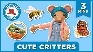 Милые создания 🦋 Gumboot Kids l Создаём милых созданий с Дейзи и Gumboot Kids