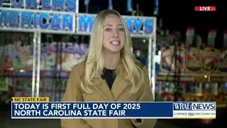 Today is the 1st full day of 2025 NC State Fair ahead of busy weekend