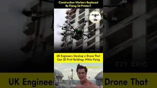 Flying 3D Printer? UK Engineers Create Building Drone 🏙️🚁