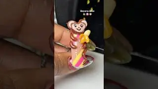 TRENDING monkey hipper tutorial🌸🍌 #nails #3dnailart #nailtutorial #tiktok #shorts #nailart #viral