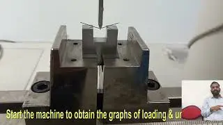 3 Point Bending Test of thin heat treated wires.