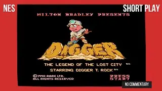 Digger T. Rock: Legend of the Lost City - NES - No Commentary