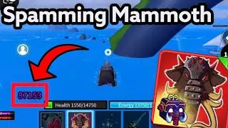SPAMMING Mammoth Fruit on Sea Events!! 💀🥶 | Bloxfruits | ROBLOX | Veeru Gamer | PT - 2 |