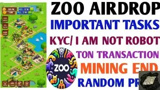 ZOO VERIFY YOU ARE NOT ROBOT || Telegram || Zoo Mining || January Listing 2025* BIKORE NONAHA NIBA