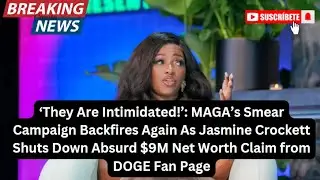 MAGA&rsquo;s Smear Campaign Backfires Again As Jasmine Crockett Shuts Down Absurd $9M Net Worth Claim DOG