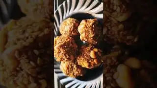 Gud Til ke Laddu 💛 | Winter Special Desi Sweet | #shorts