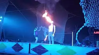 Fire stunts Ajanta Circus 2022 sinthee more ||