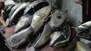 Scrap recycling lights for car 2 nd use