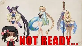 REACTING TO NEW SWIMSUIT SERVANTS -- FGO Fes 2018 Summer 3rd Anniversary Livestream Highlight