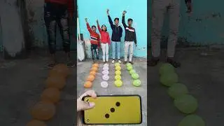 Pop the Balloon 🎈 - who will win ? | #entertainment #shorts #funny