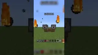 Minecraft Fire Cannon😱#shorts #minecraft