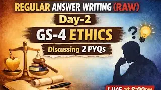 RAW PYQS SERIES DAY -2| ETHICS #Attitude #upscmains  #uppcsmains # pyqs #Emotinal Intelligence
