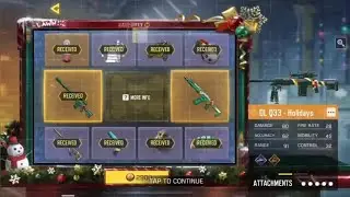 The most awaited holiday redux draw is back in codm