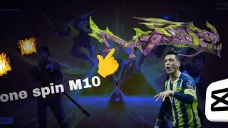 One spin M10 reveal🏈#smooth #freefire #gameg #tweening#montagem#FreeFireFacecam#FacecamGaming