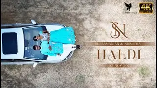 Subramanian & Nismitha | Haldi | Fortune Beach Resort - ECR