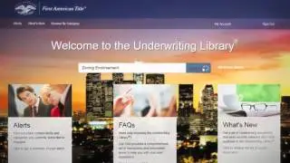 Introducing First American's Underwriting Library