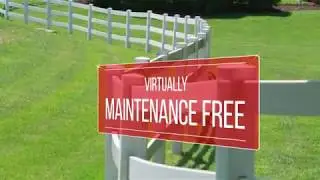Vinyl Fence (PVC Fence) - Commercial Fence Installation - Rio Grande Fence Co. of Nashville