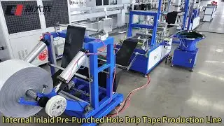 Internal Inlaid Pre-Punched Hole Drip Tape Production Line
