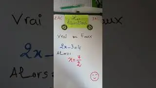 جاوبتو صحيح ؟ #maths #education #&eacute;quations #intelligence #challenge