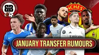 Man Utd News | January Transfer Window RUMOURS: PLAYER Breakdown!