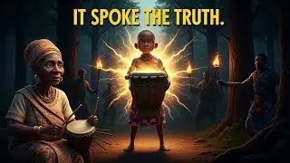 The Night the Drum Spoke: A Legendary African Folktale #africanfolktale 