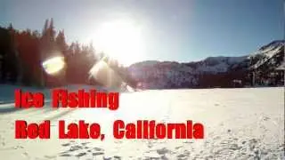 Red Lake California Trout - Amazing Ice Fishing Action