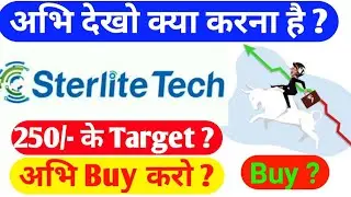 Sterlite Technologies Ltd. (Stock Analysis) 15%  RETURN ???