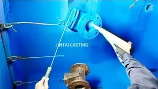 Ductile iron gate valve production