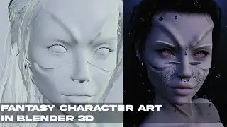 DAZ TO BLENDER 3D: ФЭНТЕЗИ-АРТ