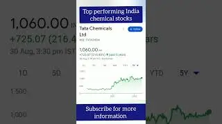 Top performing chemical stocks