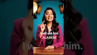 I will ask him - ALASKIM #americanenglish #americanaccent #english #englishlearning #englishspeaking