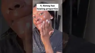 Reasons to wash your face with honey every morning #shorts #honeyforface #naturalcleanser