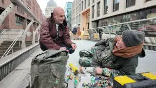 Ben Wilson, Mr Chungam Man. My interview with him on Millenium Bridge