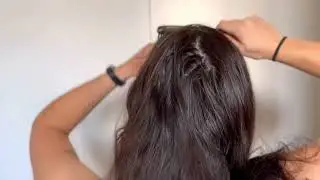 ASMR: brushing my very thick and knotty hair *intense* tingles (no talking)