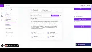 8-Changing Voice Options in Agent Creation in Arkserv AI