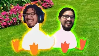 Somos 2 gansos muy traviesos