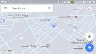 How to add address on google map with android phone|GujjuKiTalk|[Hindi]