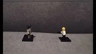 Guy shooting minifigure #legoguns #legofight #guntest #lego #legostopmotion #subscribe 