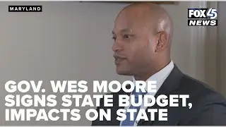 Maryland's newly passed budget includes more than $1 billion in new taxes and fees