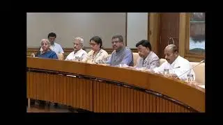#narendramodi chairs union cabinet meeting in Parliament annexe || #bjp  #parliamentspecialsession