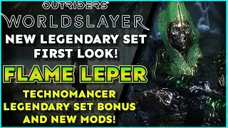 Make New Status Effects?? New Legendary Set Flame Leper First Look